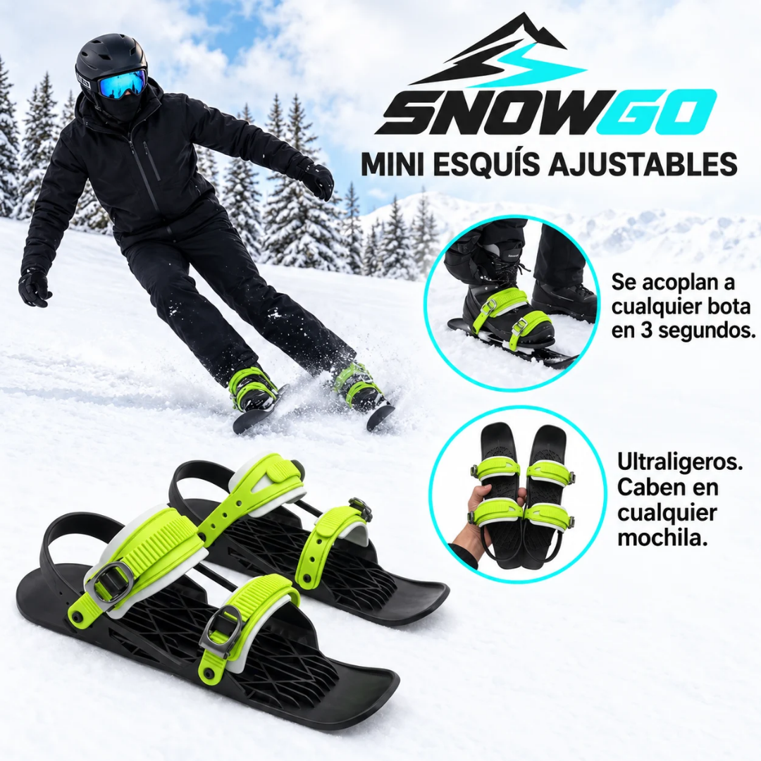 Mini esquís SnowGo™