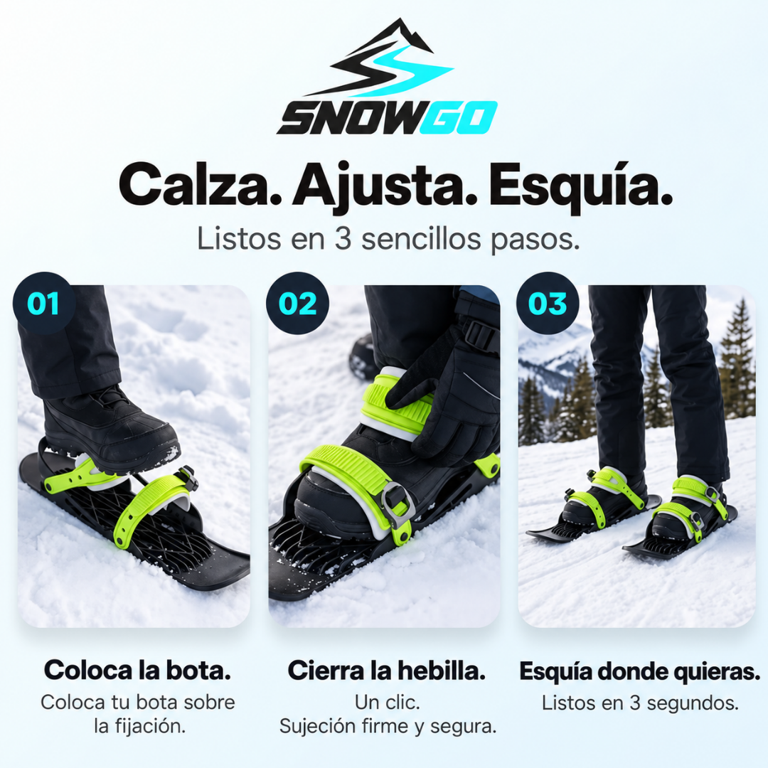 Mini esquís SnowGo™